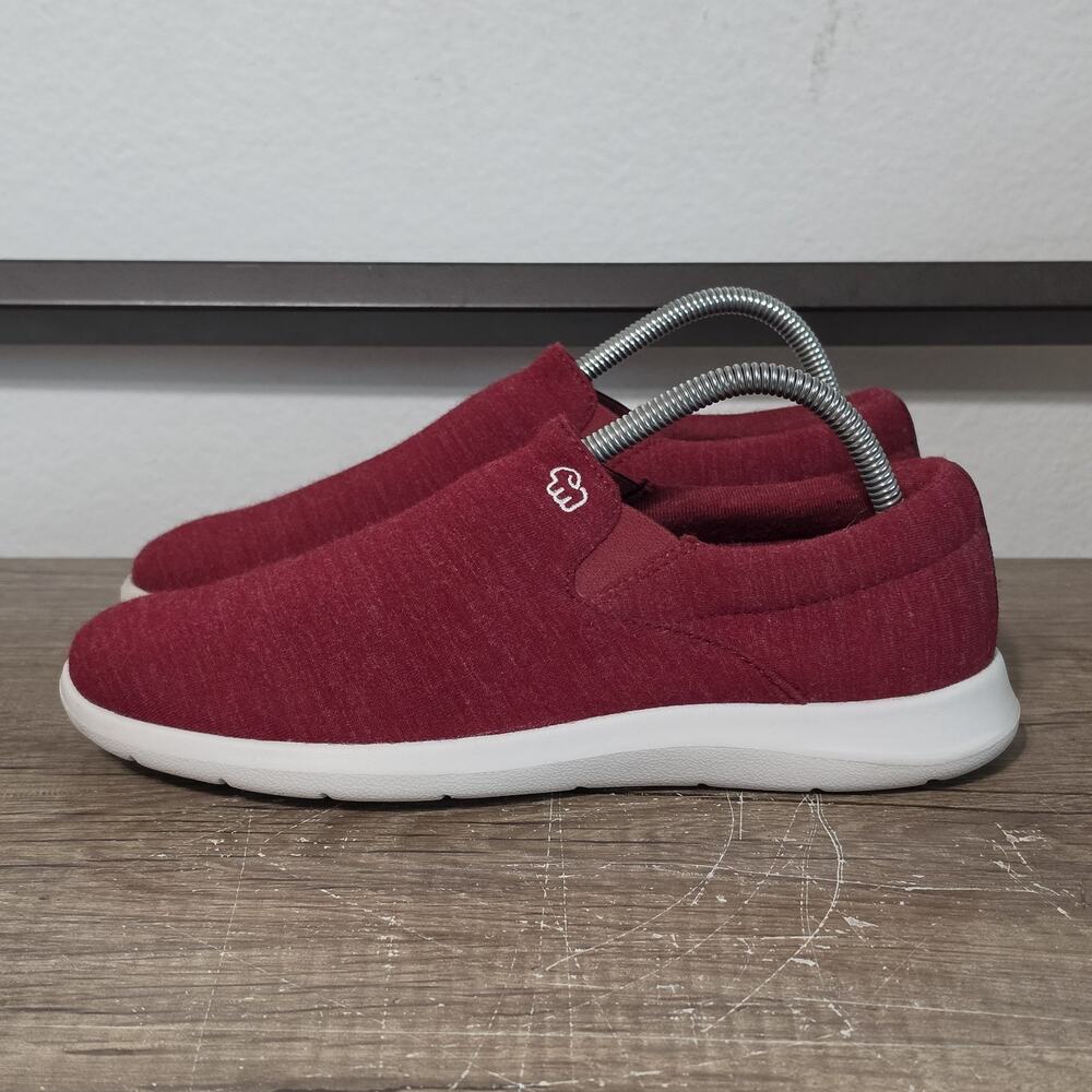 Merinos Slip-Ons Men's Wool Shoes Sneakers Size 8 Red